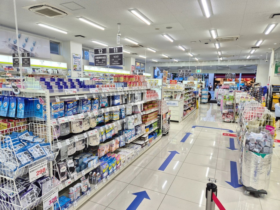 札幌药妆店内